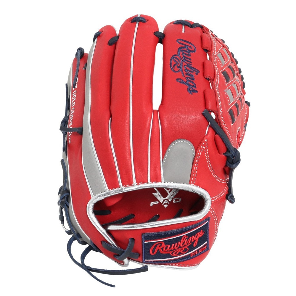ローリングス（Rawlings）（レディース）ソフトボール用グラブ グローブ 投手用 女性専用 HOH DP COLORS GS5HDKM5-SC/GRY