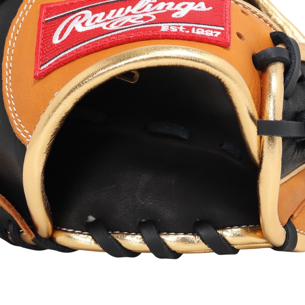 ローリングス（Rawlings）（メンズ、レディース）【新商品】 ソフトボール用グラブ オールラウンド 投手用 ハイパーテック COLORS 左投用 GS5HTCY719-B/RT-RH