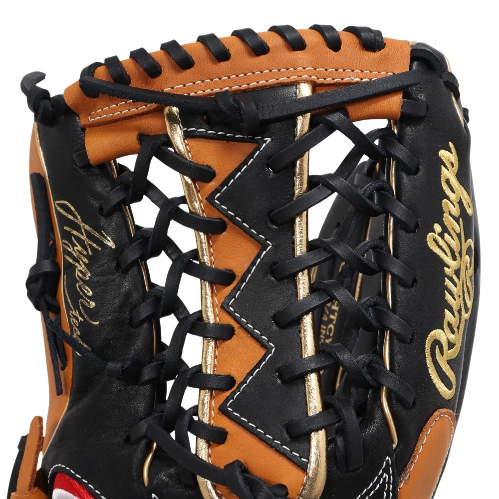 ローリングス（Rawlings）（メンズ、レディース）【新商品】 ソフトボール用グラブ オールラウンド 投手用 ハイパーテック COLORS 左投用 GS5HTCY719-B/RT-RH