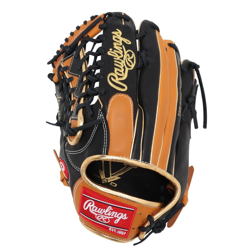 ローリングス（Rawlings）（メンズ、レディース）【新商品】 ソフトボール用グラブ オールラウンド 投手用 ハイパーテック COLORS 左投用 GS5HTCY719-B/RT-RH