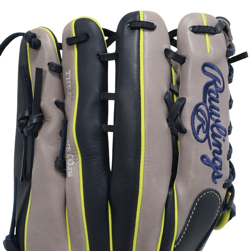 ローリングス（Rawlings）（メンズ、レディース）【新商品】 ソフトボール用グラブ オールラウンド用 グローブ 投手用 ハイパーテック COLORS GS5HTCY719-N/GRY