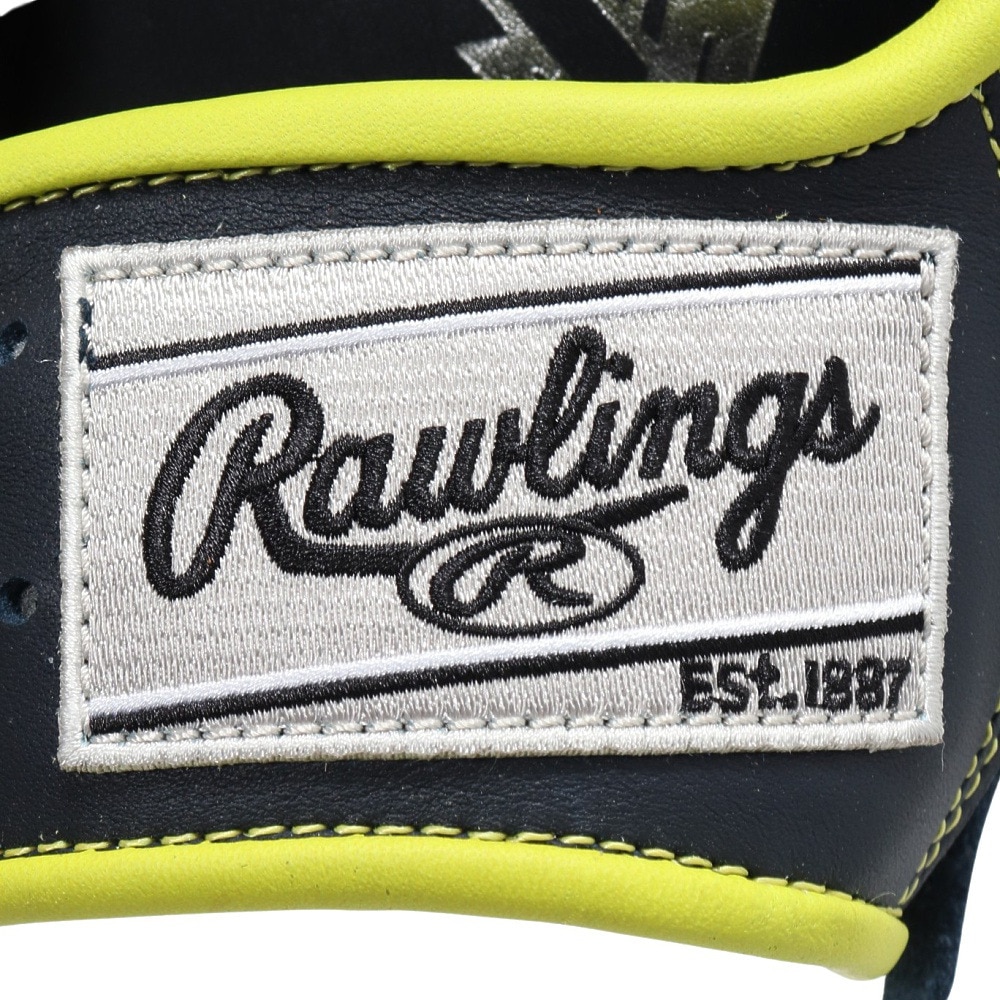 ローリングス（Rawlings）（メンズ、レディース）【新商品】 ソフトボール用グラブ オールラウンド用 グローブ 投手用 ハイパーテック COLORS GS5HTCY719-N/GRY