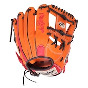 (レディース)ソフトボール用グラブ グローブ 内野手用 HOH DP COLORS for WOMEN GS4HDR34-ORG/SC