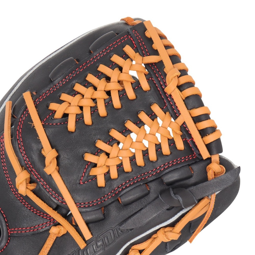 ミズノ（MIZUNO）（メンズ）ソフトボール用グラブ グローブ 内野手用 ウィルドライブ レッド AXI 1AJGS31513 0949