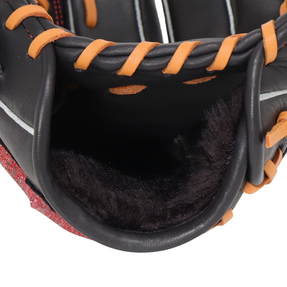ミズノ（MIZUNO）（メンズ）ソフトボール用グラブ グローブ 内野手用 ウィルドライブ レッド AXI 1AJGS31513 0949