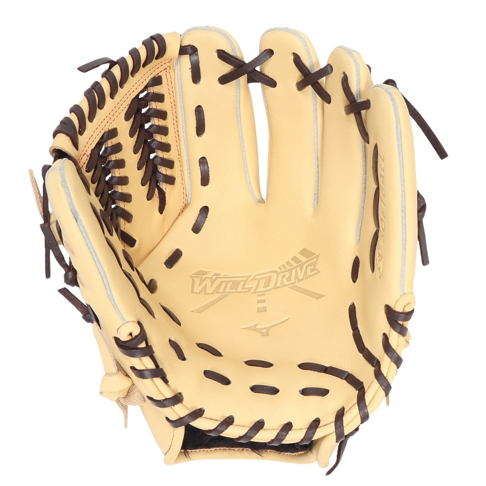 ミズノ（MIZUNO）（メンズ、レディース）ソフトボール用グラブ グローブ 内野手用 ウィルドライブ レッド AXI 24AW 1AJGS31513 8066