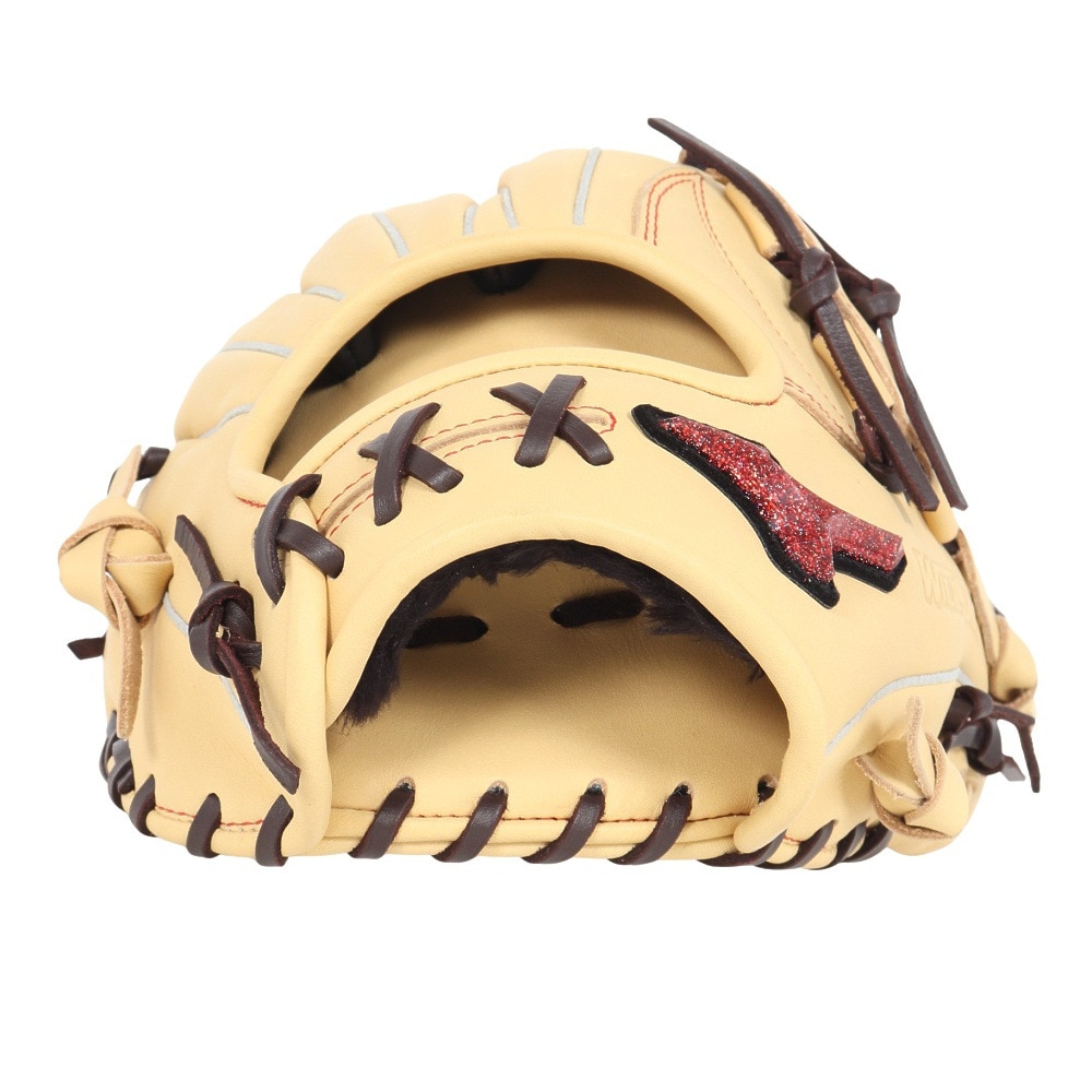 ミズノ（MIZUNO）（メンズ、レディース）ソフトボール用グラブ グローブ 内野手用 ウィルドライブ レッド AXI 24AW 1AJGS31513 8066