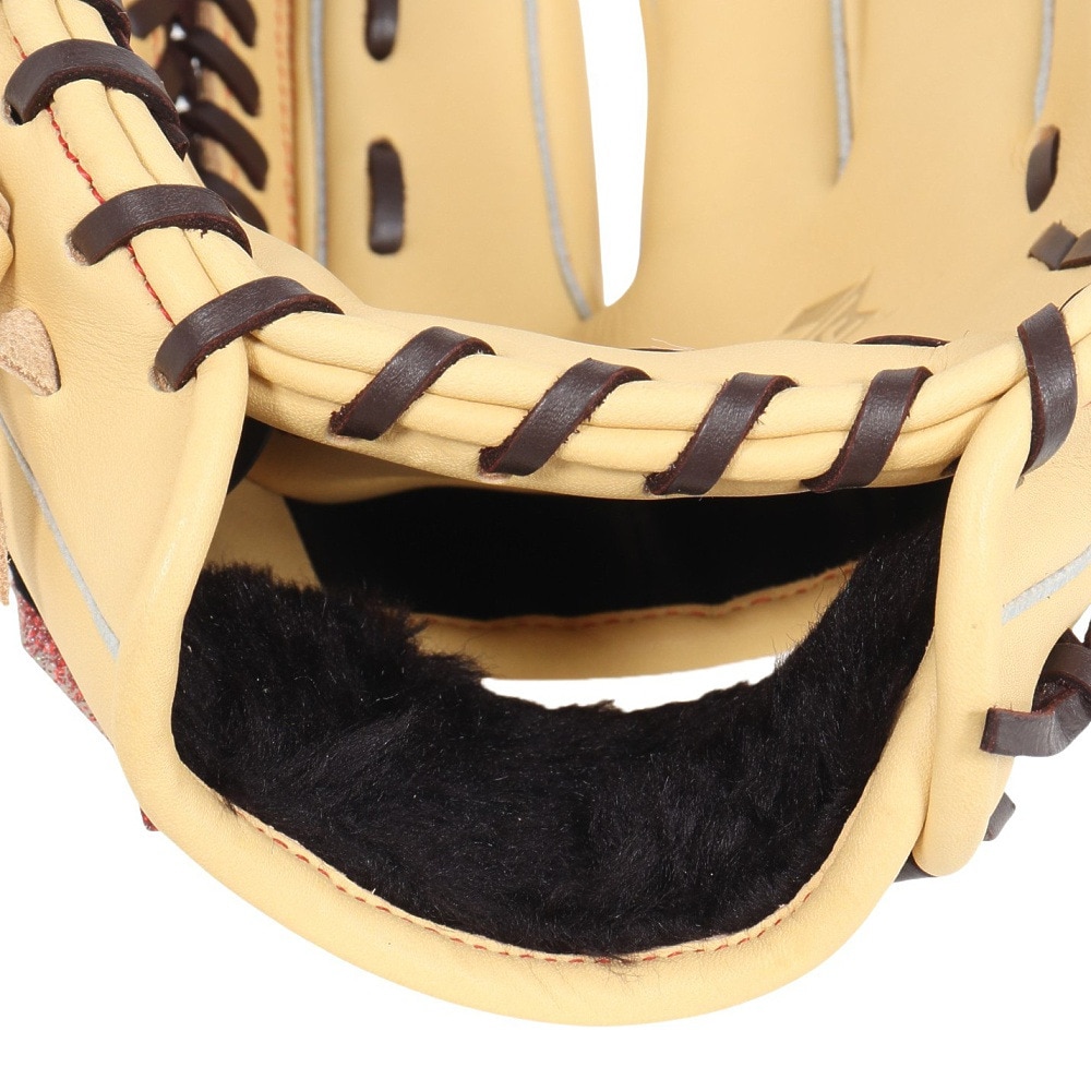 ミズノ（MIZUNO）（メンズ、レディース）ソフトボール用グラブ グローブ 内野手用 ウィルドライブ レッド AXI 24AW 1AJGS31513 8066