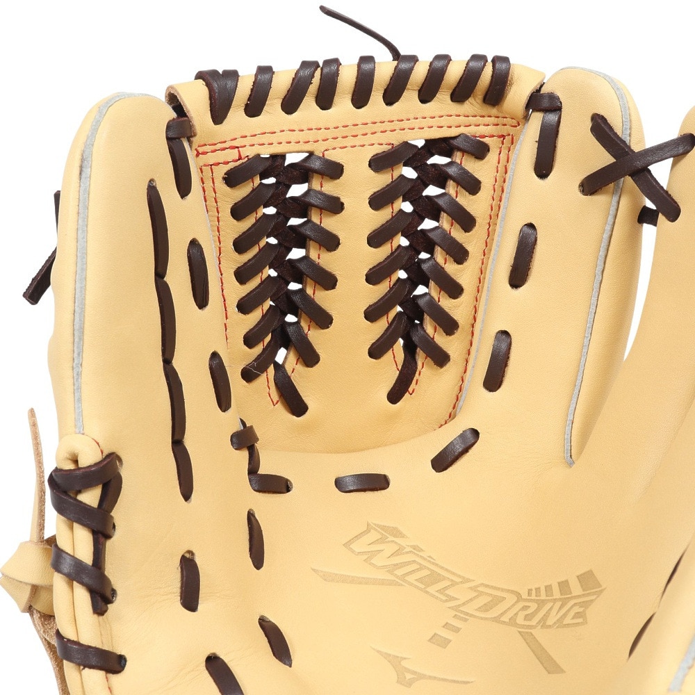 ミズノ（MIZUNO）（メンズ、レディース）ソフトボール用グラブ グローブ 内野手用 ウィルドライブ レッド AXI 24AW 1AJGS31513 8066