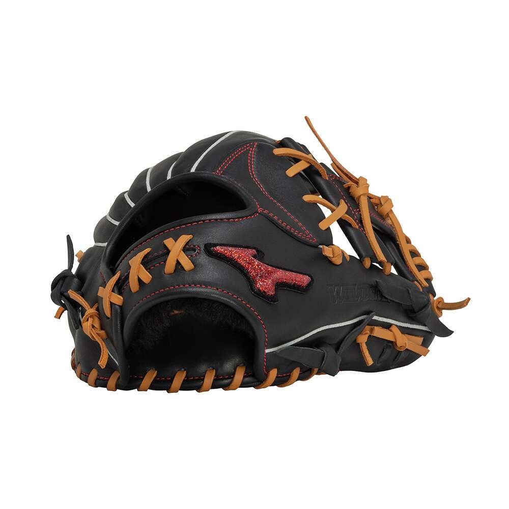 ミズノ（MIZUNO）（メンズ）ソフトボール用グラブ グローブ 内野手用 ウィルドライブ レッド AXI 1AJGS31523 0949