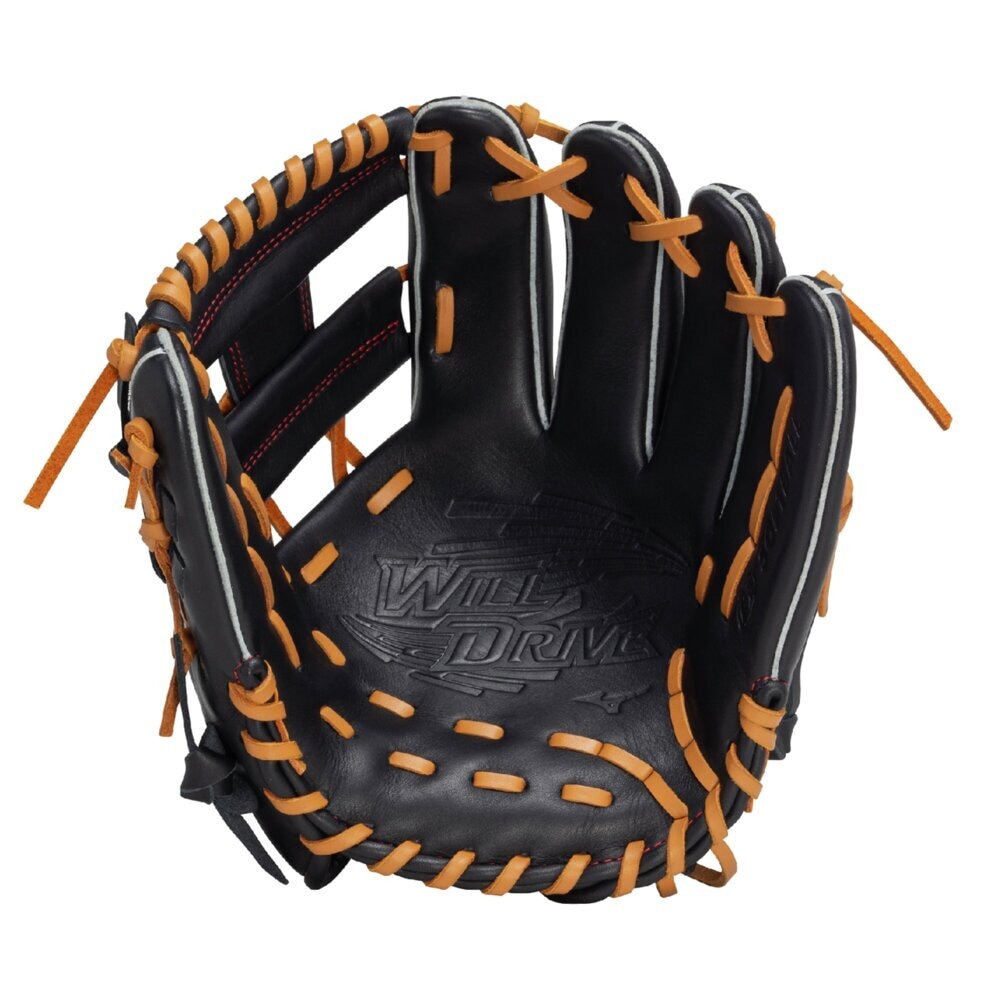 ミズノ（MIZUNO）（メンズ、レディース）【新商品】 ソフトボール用グラブ グローブ 内野手用 ウィルドライブ レッド IBE 1AJGS32403 0949
