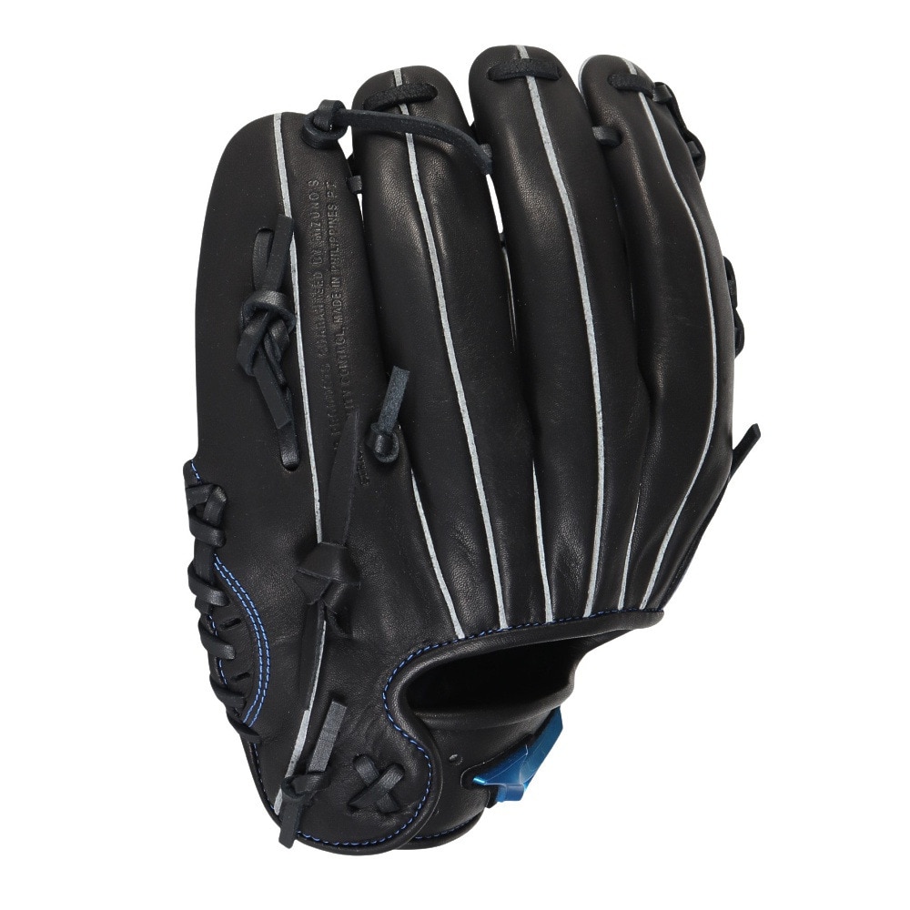 ミズノ（MIZUNO）（メンズ、レディース）ソフトボール用グラブ グローブ 内野手用 ウィルドライブ ブルー サイズ8 1AJGS32503 09