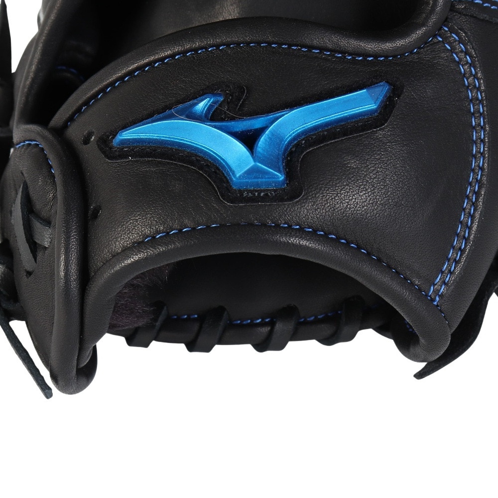 ミズノ（MIZUNO）（メンズ、レディース）ソフトボール用グラブ グローブ 内野手用 ウィルドライブ ブルー サイズ8 1AJGS32503 09