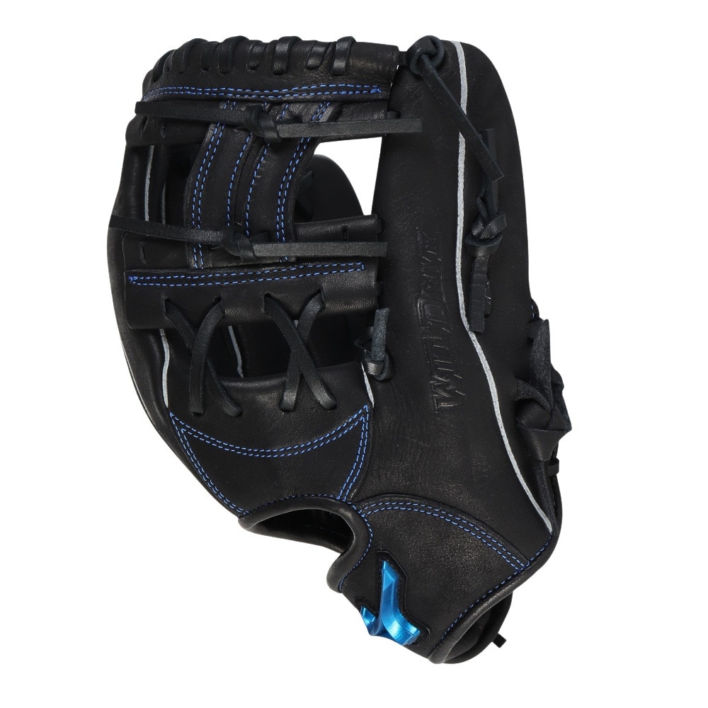 ミズノ（MIZUNO）（メンズ、レディース）ソフトボール用グラブ グローブ 内野手用 ウィルドライブ ブルー サイズ9 1AJGS32513 09