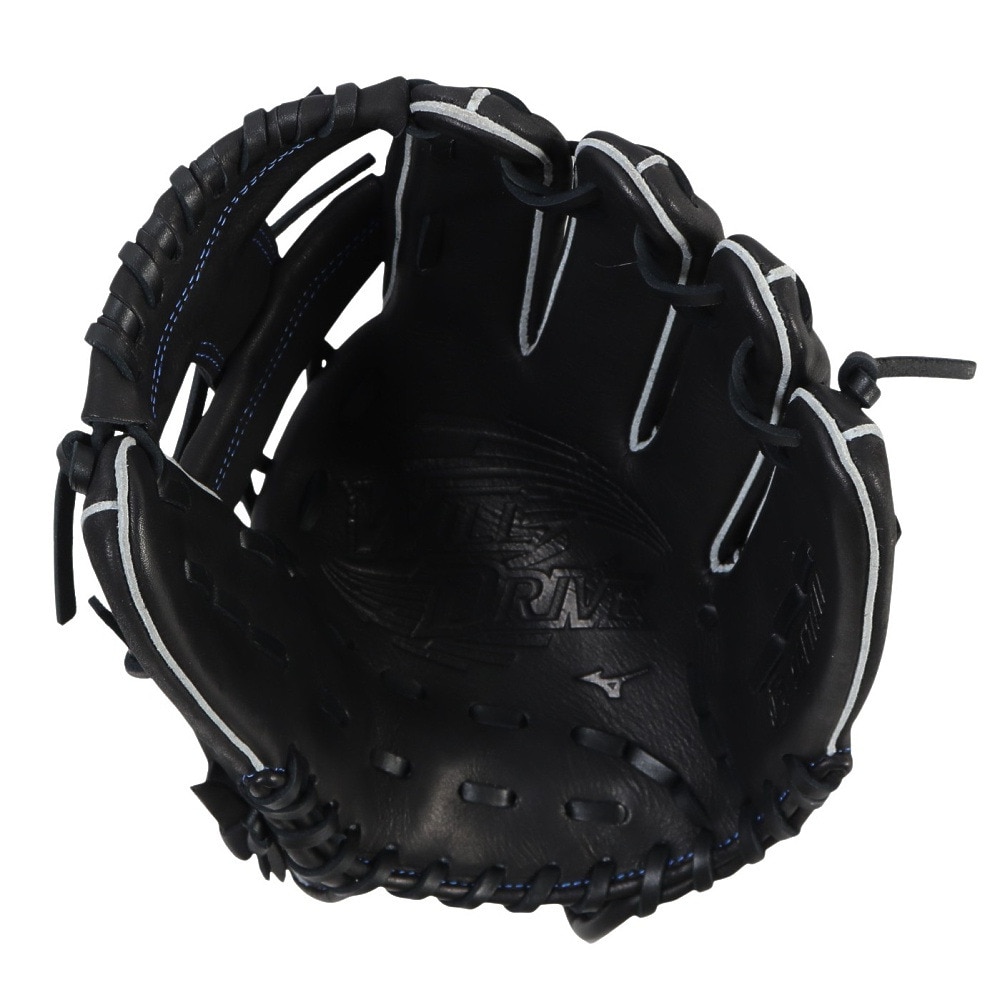 ミズノ（MIZUNO）（メンズ、レディース）ソフトボール用グラブ グローブ 内野手用 ウィルドライブ ブルー サイズ9 1AJGS32513 09