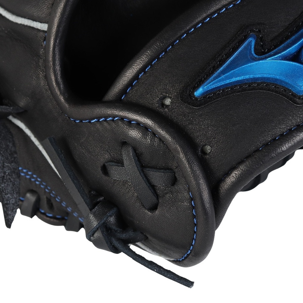 ミズノ（MIZUNO）（メンズ、レディース）ソフトボール用グラブ グローブ 内野手用 ウィルドライブ ブルー サイズ9 1AJGS32513 09