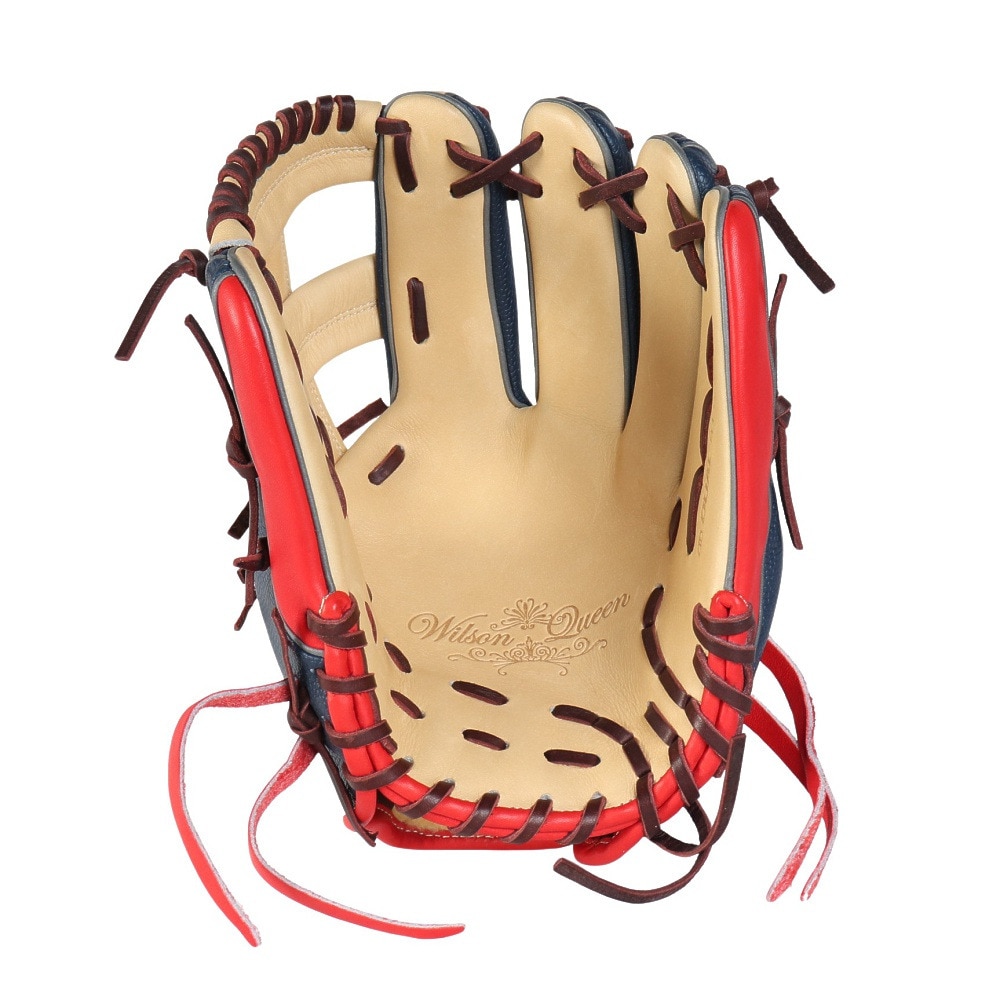 ウイルソン（Wilson）（レディース）ソフトボール用グラブ グローブ 内野手用 WQ DUAL D5 WBW103149