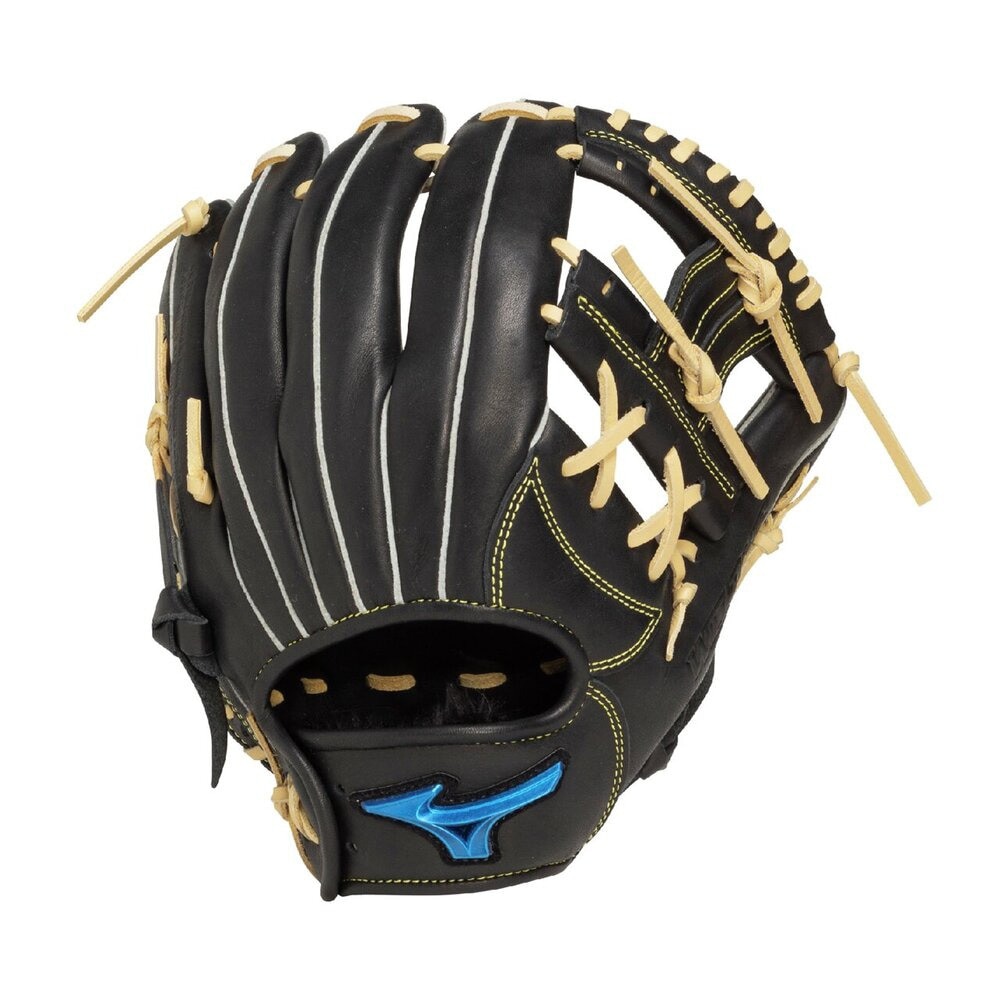 ミズノ（MIZUNO）（メンズ、レディース）ソフトボール用グラブ グローブ 内野手用 ウィルドライブ ブルー 1AJGS33713 0980