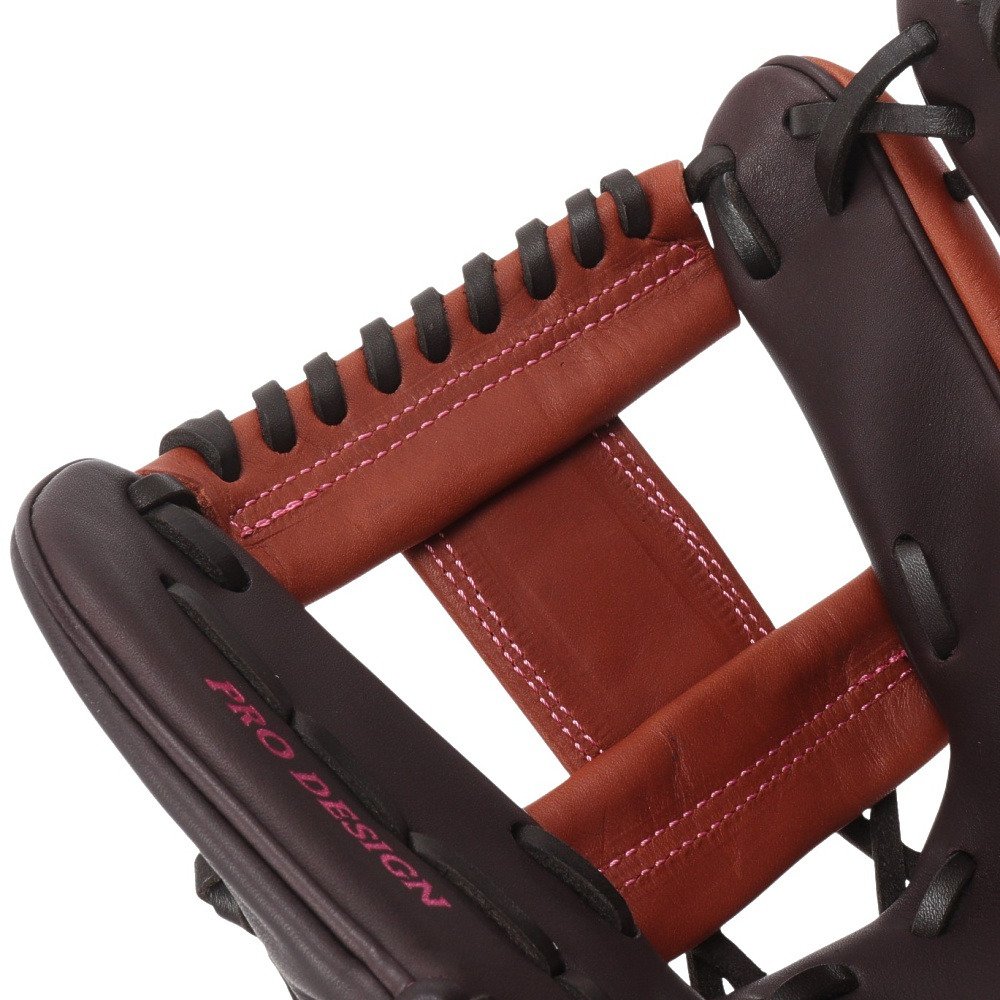 ローリングス（Rawlings）（レディース）ソフトボール用グラブ グローブ 内野手用 ソフト HOH DP カラーズ R34 右投用 GS6HDR34-MO/BR