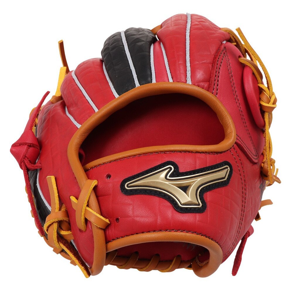 ミズノ（MIZUNO）（メンズ、レディース）ソフトボール用グラブ 外野手用 ダイビングキャッチ 22SS 1AJGS26707 6209