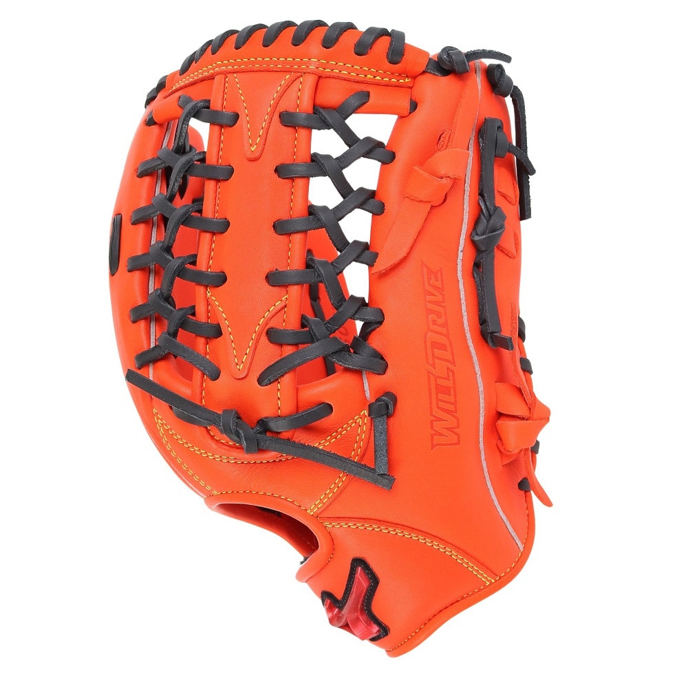 ミズノ（MIZUNO）（メンズ）ソフトボール用グラブ グローブ 外野手用 WILL DRIVE RED 24SS 1AJGS30607 5209