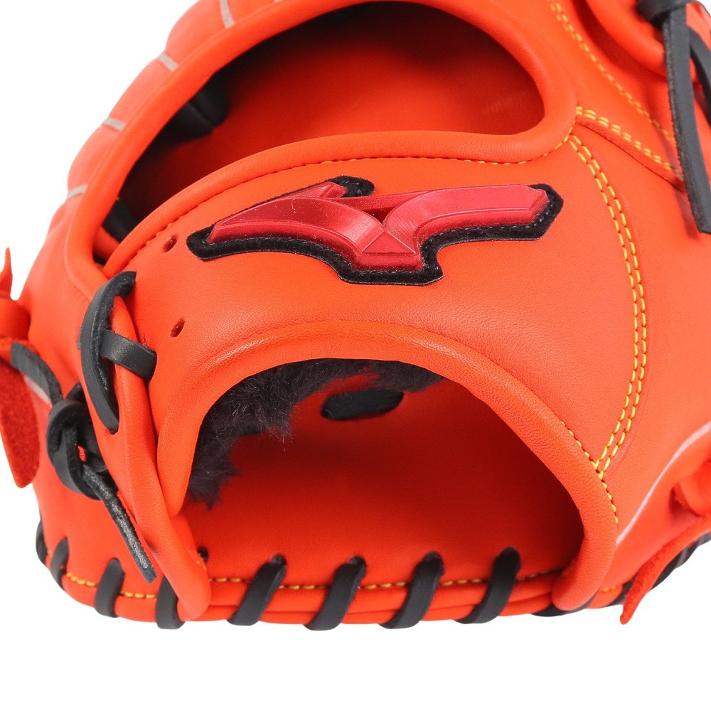 ミズノ（MIZUNO）（メンズ）ソフトボール用グラブ グローブ 外野手用 WILL DRIVE RED 24SS 1AJGS30607 5209