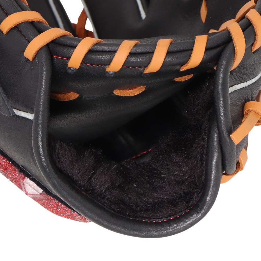 ミズノ（MIZUNO）（メンズ）ソフトボール用グラブ グローブ 外野手用 ウィルドライブ レッド AXI サイズ14 1AJGS31507 0949
