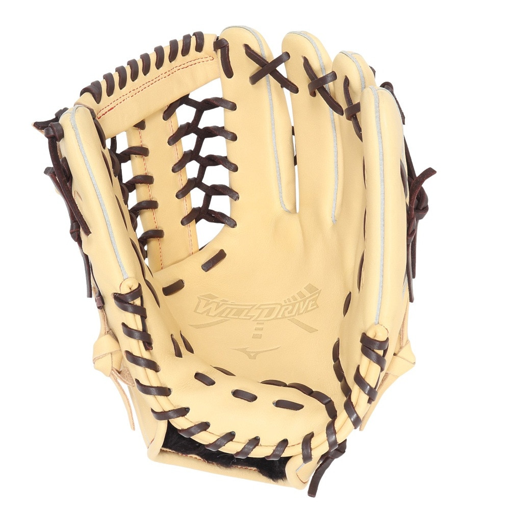 ミズノ（MIZUNO）（メンズ、レディース）ソフトボール用グラブ グローブ 外野手用 ウィルドライブ レッド AXI 24AW 1AJGS31507 8066