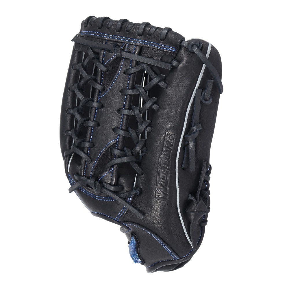 ミズノ（MIZUNO）（メンズ、レディース）ソフトボール用グラブ グローブ 外野手用 ウィルドライブ ブルー 24AW 1AJGS31607 09