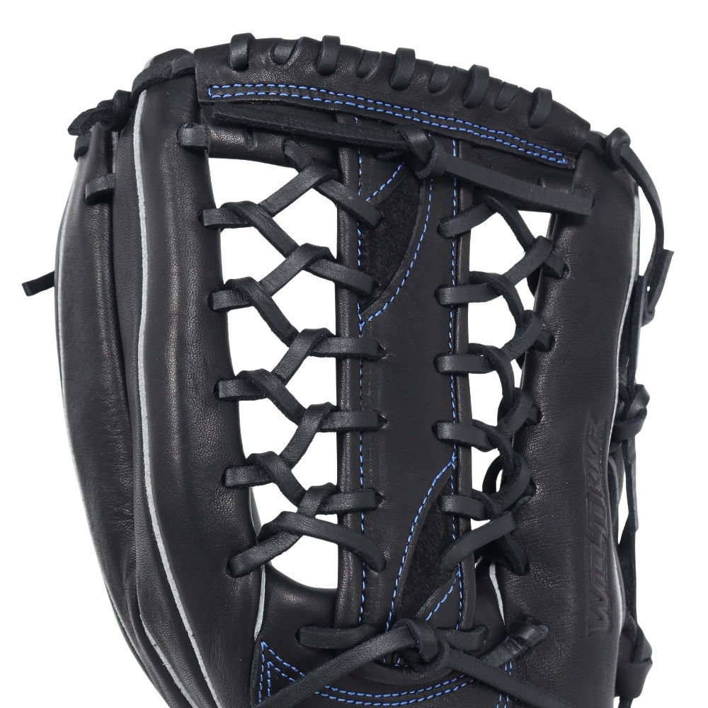 ミズノ（MIZUNO）（メンズ、レディース）ソフトボール用グラブ グローブ 外野手用 ウィルドライブ ブルー 24AW 1AJGS31607 09