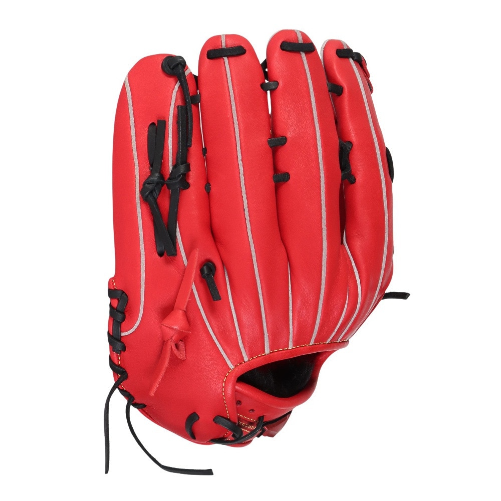 ミズノ（MIZUNO）（メンズ、レディース）ソフトボール用グラブ グローブ 外野手用 ウィルドライブ レッド IBE 1AJGS32407 7009