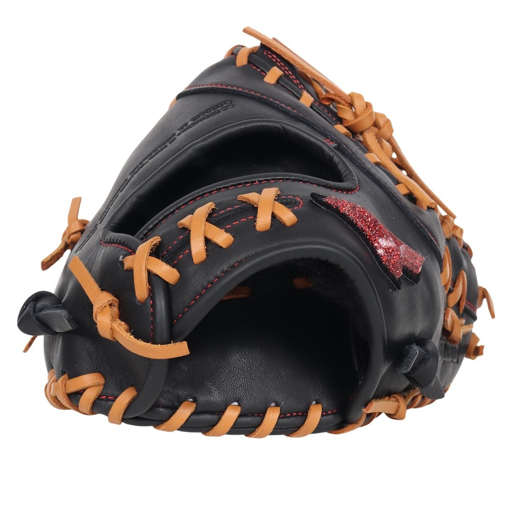 ミズノ（MIZUNO）（メンズ、レディース）ソフトボール用グラブ グローブ 捕手用/一塁手兼用 ウィルドライブ レッド AXI 1AJCS31500 0949