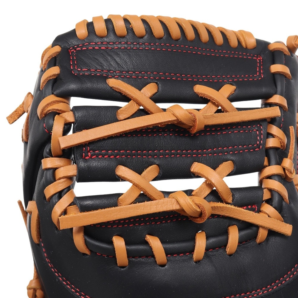 ミズノ（MIZUNO）（メンズ、レディース）ソフトボール用グラブ グローブ 捕手用/一塁手兼用 ウィルドライブ レッド AXI 1AJCS31500 0949