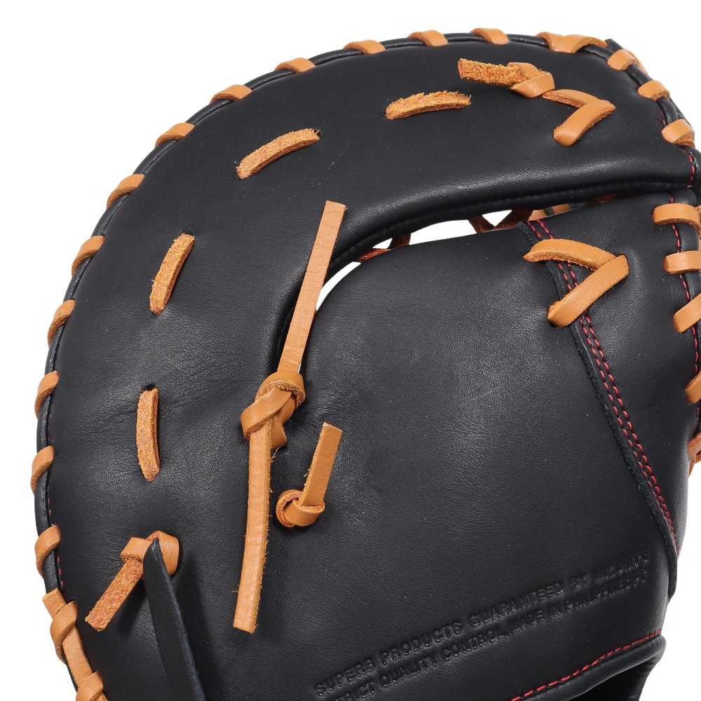 ミズノ（MIZUNO）（メンズ、レディース）ソフトボール用グラブ グローブ 捕手用/一塁手兼用 ウィルドライブ レッド AXI 1AJCS31500 0949