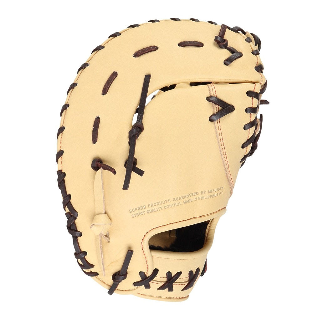 ミズノ（MIZUNO）（メンズ、レディース）ソフトボール用グラブ グローブ 捕手用/一塁手兼用 ウィルドライブ レッド AXI 1AJCS31500 8066