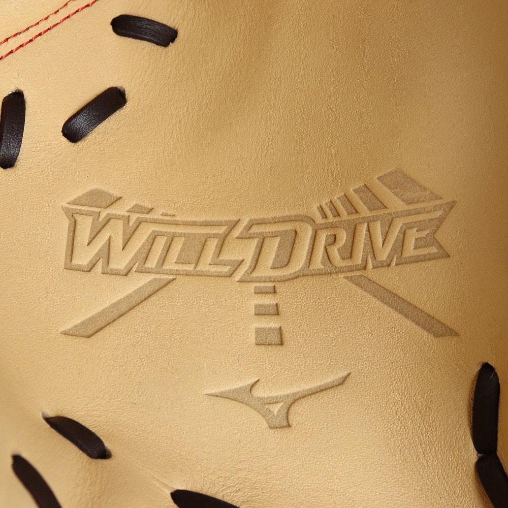 ミズノ（MIZUNO）（メンズ、レディース）ソフトボール用グラブ グローブ 捕手用/一塁手兼用 ウィルドライブ レッド AXI 1AJCS31500 8066