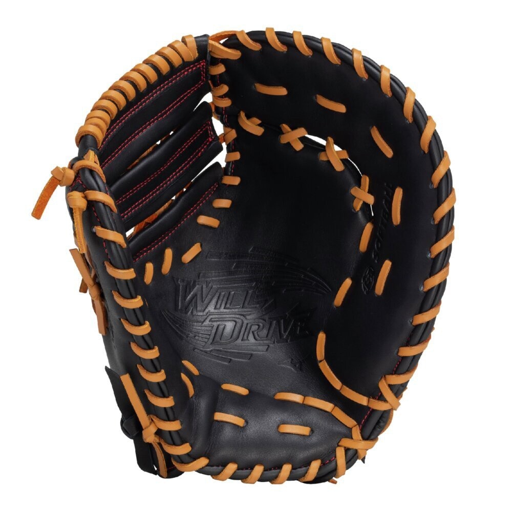 ミズノ（MIZUNO）（メンズ、レディース）ソフトボール用グラブ グローブ 捕手用 一塁手兼用 ウィルドライブ レッド IBE 1AJCS32400 0949