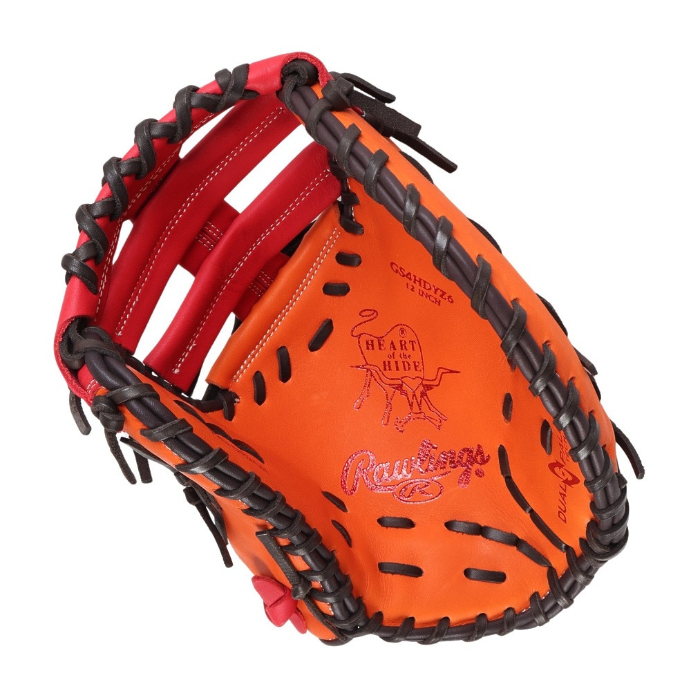 ローリングス（Rawlings）（レディース）ソフトボール用グラブ グローブ キャッチャー用 HOH DP COLORS for WOMEN GS4HDYZ6-ORG/SC