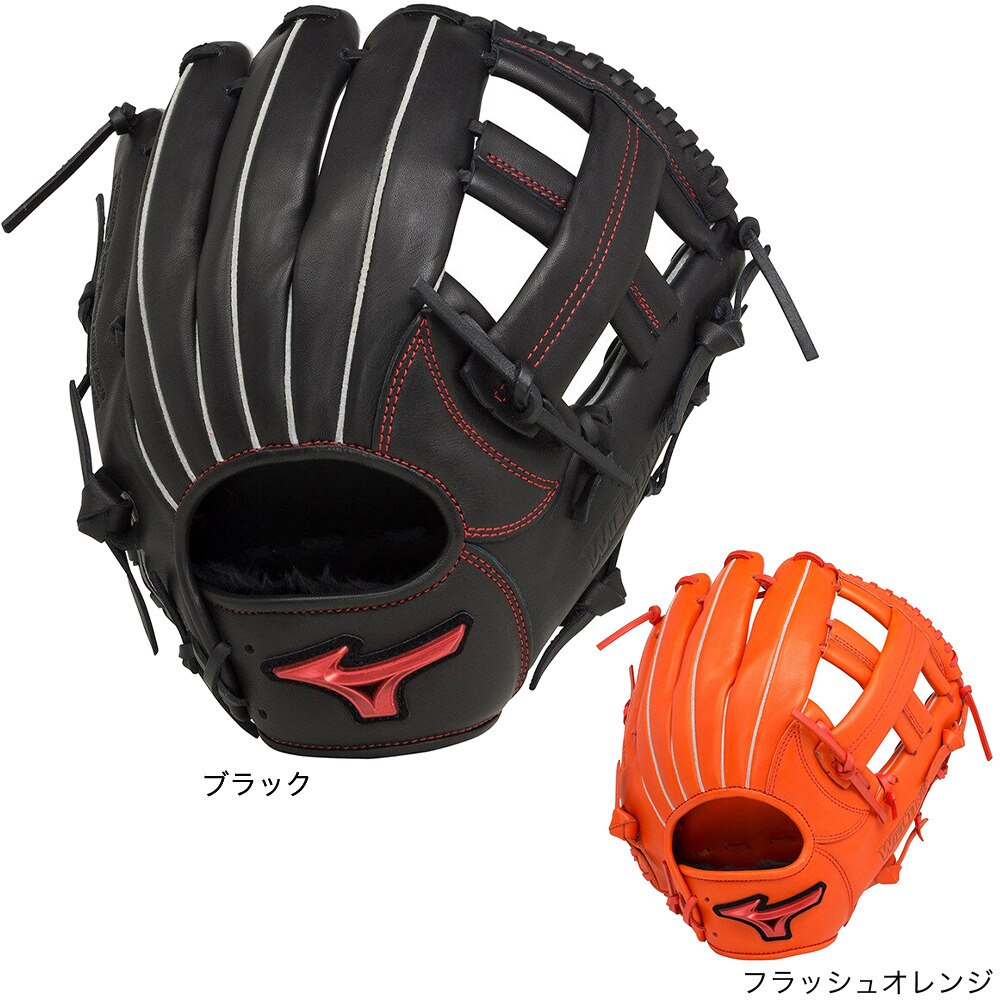 ミズノ（MIZUNO）（メンズ）ソフトボール用グラブ グローブ オールラウンド用 ウィルドライブ 1AJGS27800 09