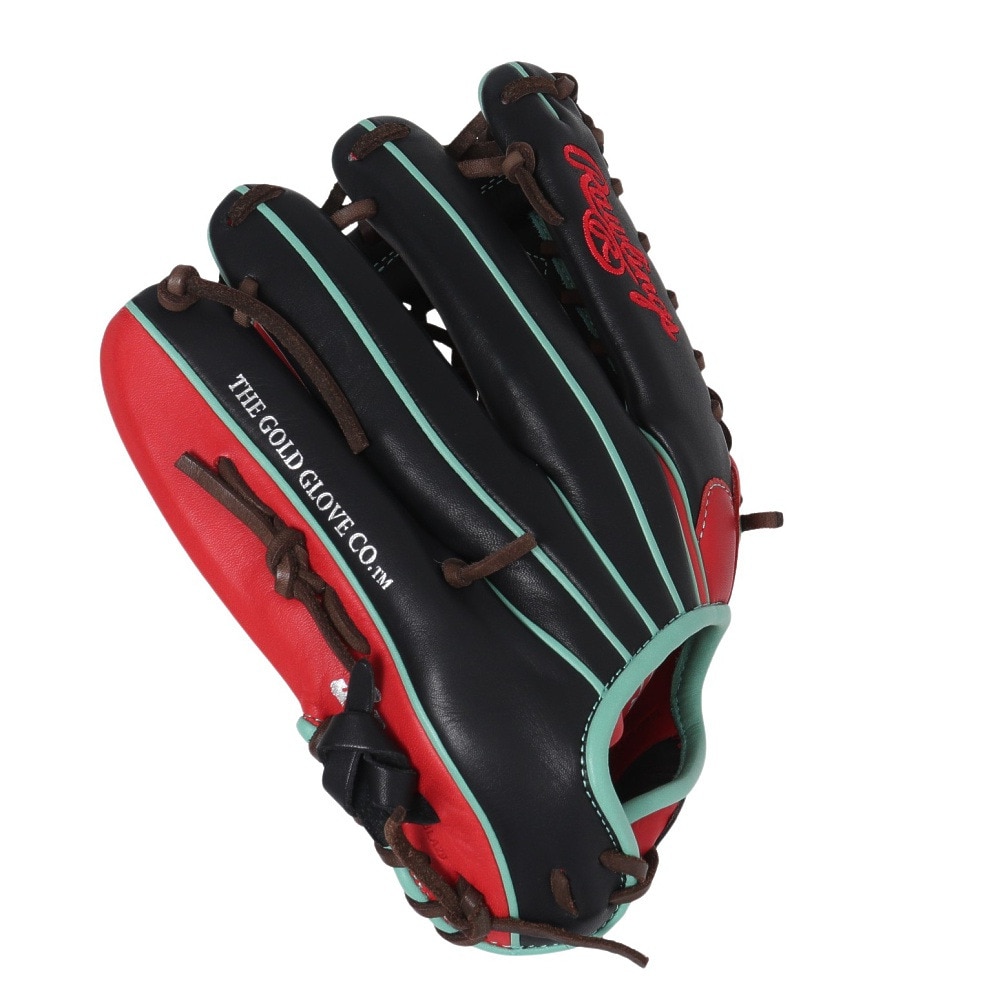 ローリングス（Rawlings）（レディース）ソフトボール用グラブ グローブ オールラウンド用 HOHDPカラーズ S66 スカーレット/B GS3HDS66-SC/B