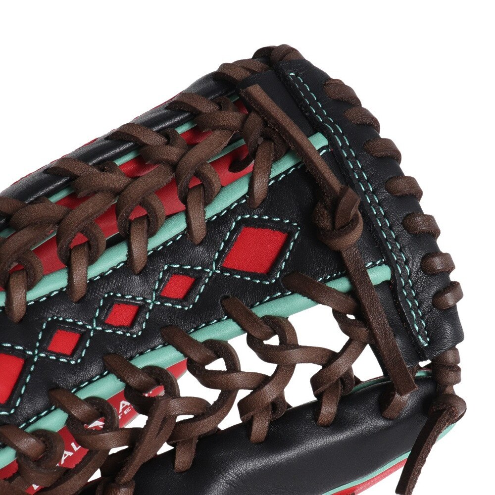 ローリングス（Rawlings）（レディース）ソフトボール用グラブ グローブ オールラウンド用 HOHDPカラーズ S66 スカーレット/B GS3HDS66-SC/B