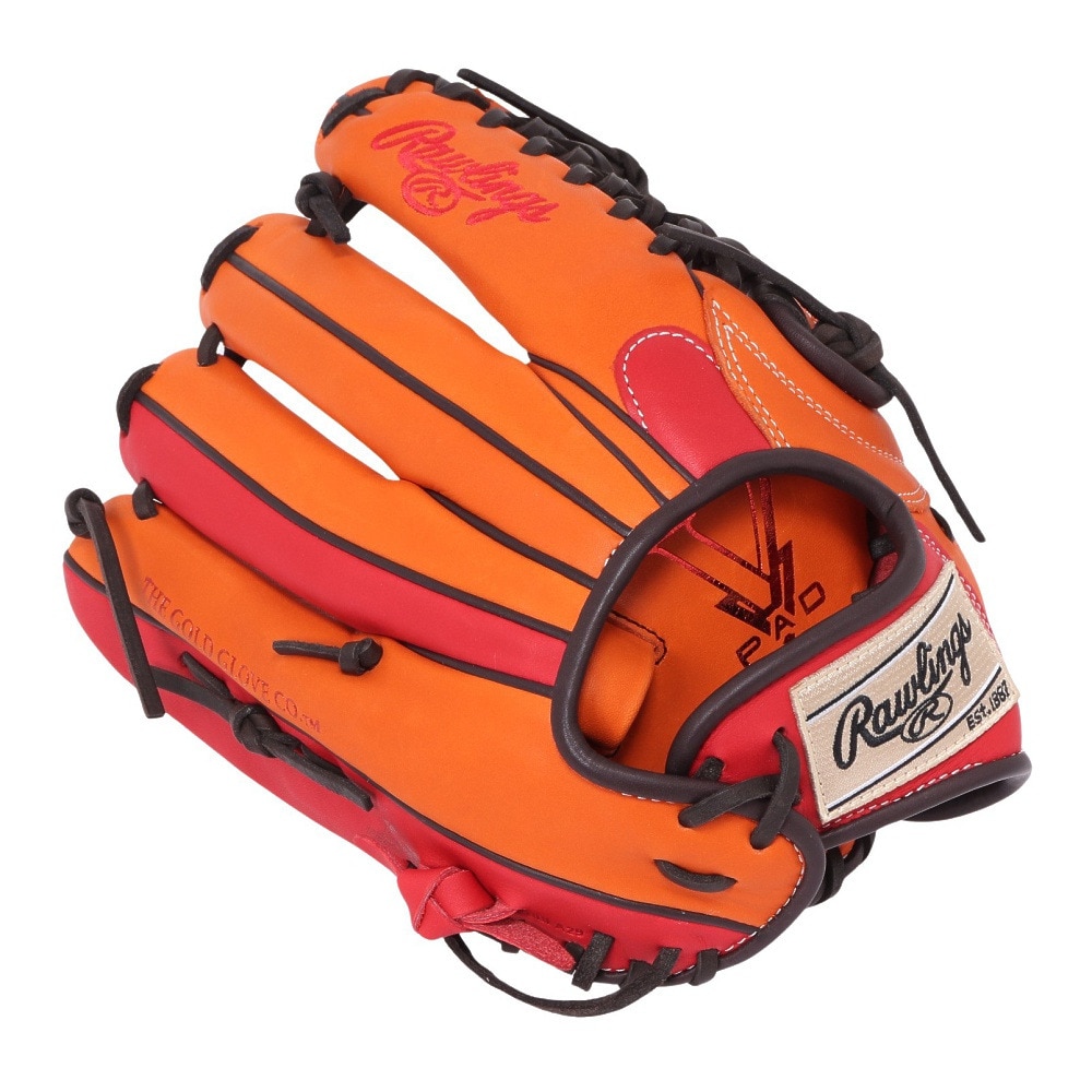 ローリングス（Rawlings）（レディース）ソフトボール用グラブ グローブ オールラウンド用 HOH DP COLORS for WOMEN GS4HDS66-ORG/SC