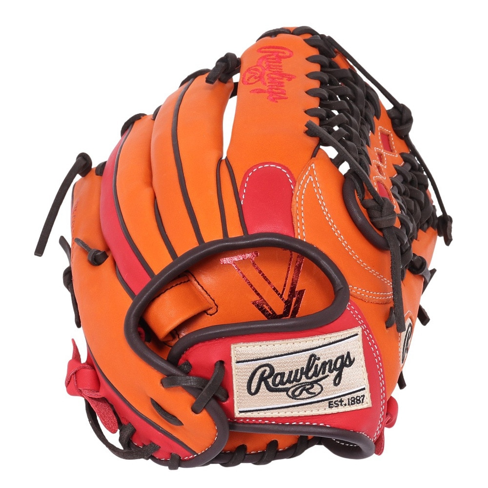 ローリングス（Rawlings）（レディース）ソフトボール用グラブ グローブ オールラウンド用 HOH DP COLORS for WOMEN GS4HDS66-ORG/SC