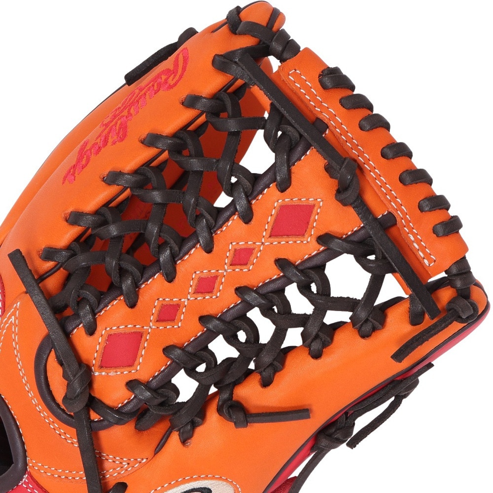 ローリングス（Rawlings）（レディース）ソフトボール用グラブ グローブ オールラウンド用 HOH DP COLORS for WOMEN GS4HDS66-ORG/SC