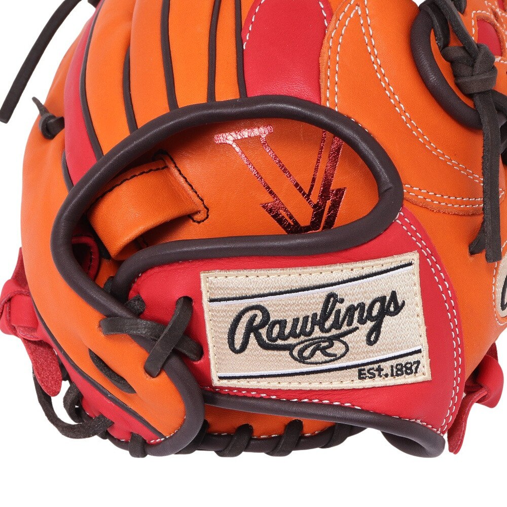 ローリングス（Rawlings）（レディース）ソフトボール用グラブ グローブ オールラウンド用 HOH DP COLORS for WOMEN GS4HDS66-ORG/SC