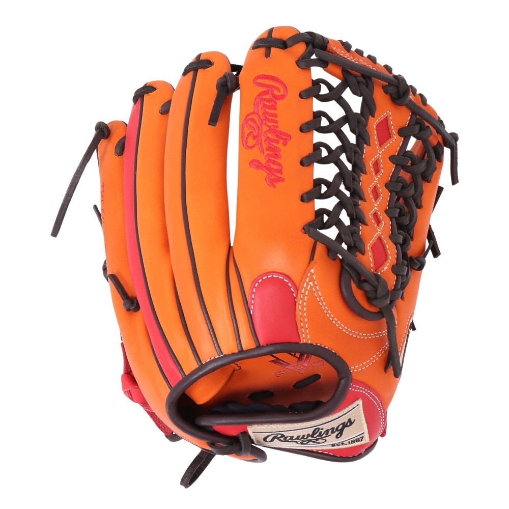 ローリングス（Rawlings）（レディース）ソフトボール用グラブ グローブ オールラウンド用 HOH DP COLORS for WOMEN GS4HDS66-ORG/SC