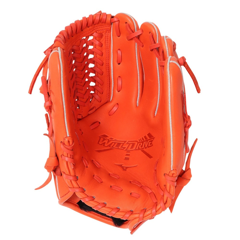 ミズノ（MIZUNO）（メンズ）ソフトボール用グラブ オールラウンド用 ウィルドライブ レッド 1AJGS3051052