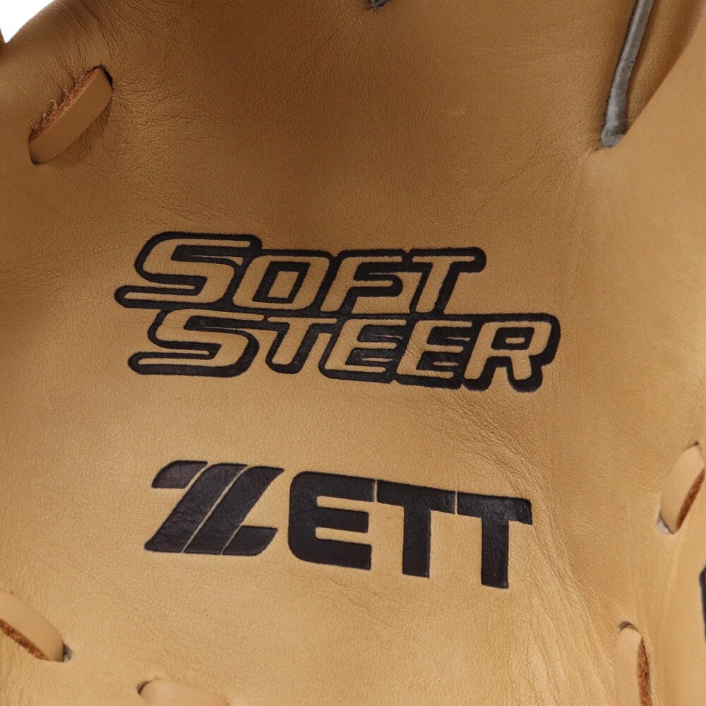 ゼット（ZETT）（メンズ、レディース）ソフトボール用グラブ グローブ オールラウンド用 ソフトステア2号 BSGB75430S-3200