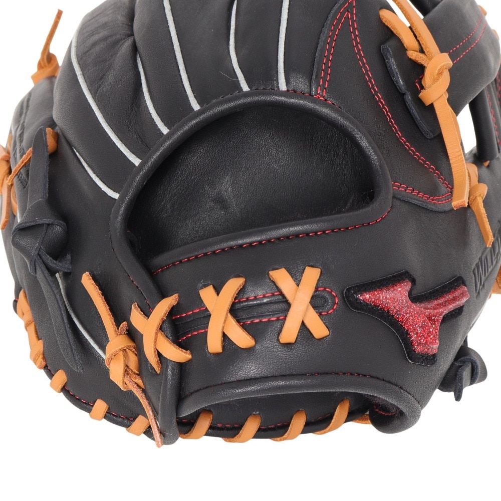 ミズノ（MIZUNO）（メンズ）ソフトボール用グラブ グローブ オールラウンド用 ウィルドライブ レッド AXI 1AJGS31500 0949