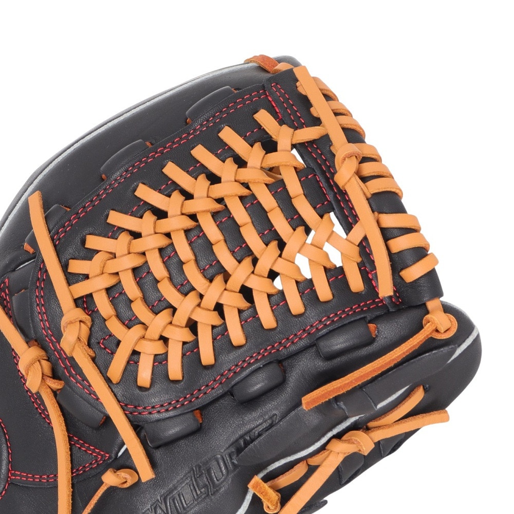 ミズノ（MIZUNO）（メンズ）ソフトボール用グラブ グローブ オールラウンド用 ウィルドライブ レッド AXI 1AJGS31510 0949